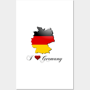 I love Germany Posters and Art